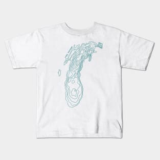 Lake Michigan Kids T-Shirt